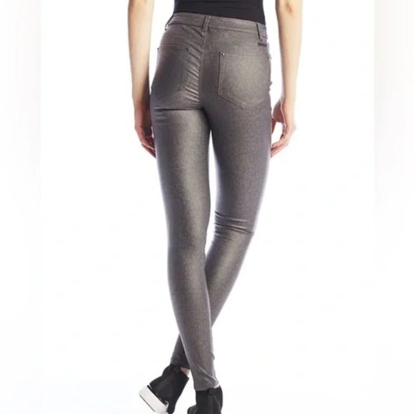 I LOVE TYLER MADISON x SPCA NWT pants legging "jeans" Sz L or 32 MID WAIST VEGAN - Picture 3 of 9